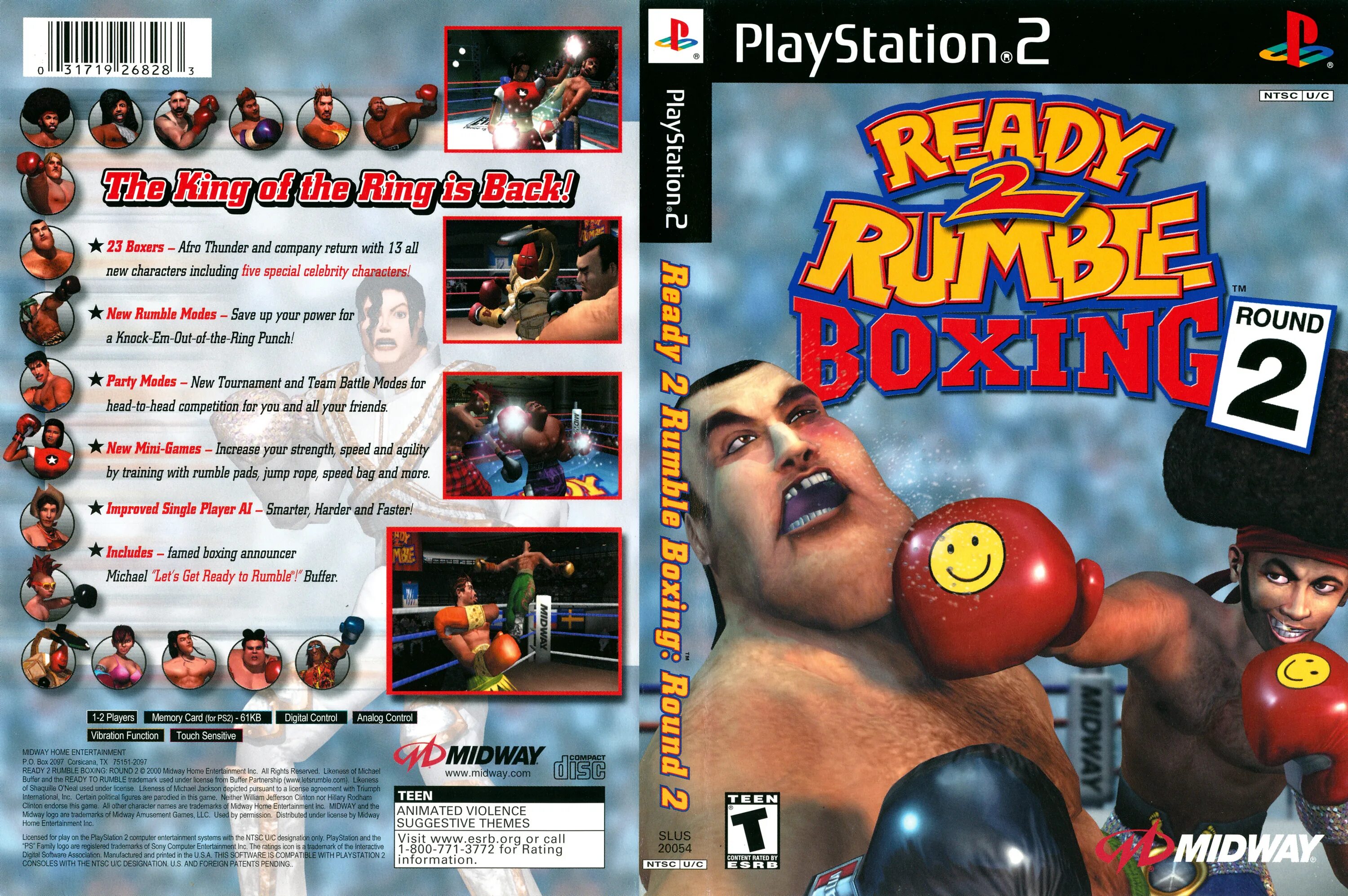 Go round 2. Ready 2 rumble boxing 1 ps1. ready 2 rumble boxing ps2. ready 2 rumble boxing: round 2 ps2. ready 2 rumble boxing round 2 ps1.