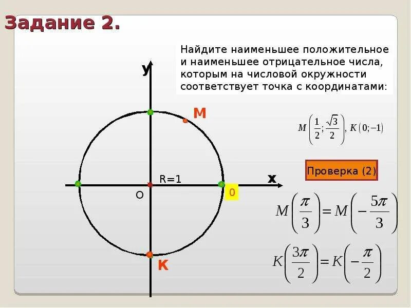 П 5 на окружности. Числовая окружность на координатной плоскости. Координаты точек на числовой окружности. Отрицательная числовая окружность. Отрицательные числа на числовой окружности.