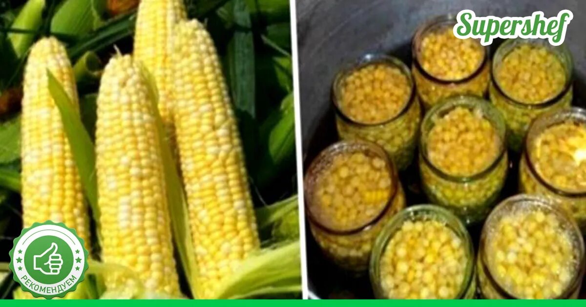 Как замариновать домашнюю кукурузу
