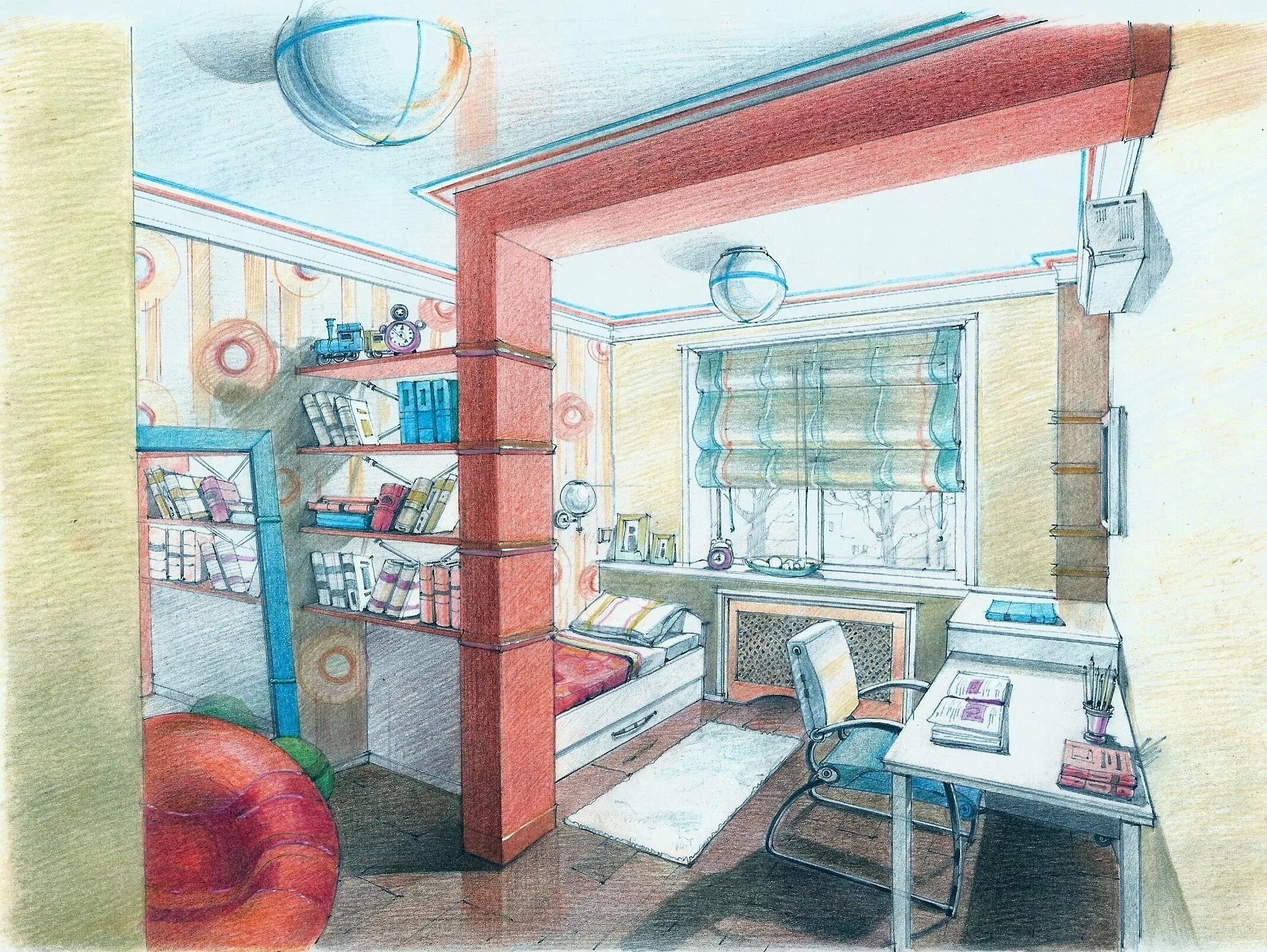 Эскиз комнаты. Эскиз интерьера детской комнаты. Рисование интерьера для детей. Эскиз комнаты. Эскиз планировки детской комнаты.