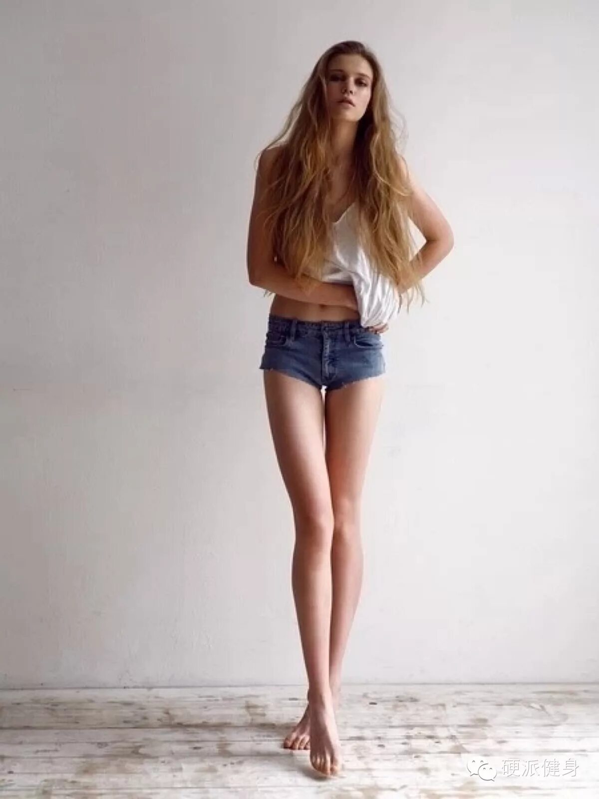 Tall teen. Liza Serpova.