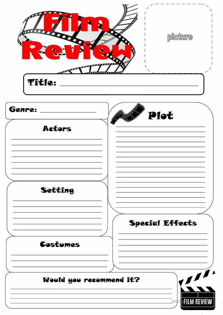 Writing about films