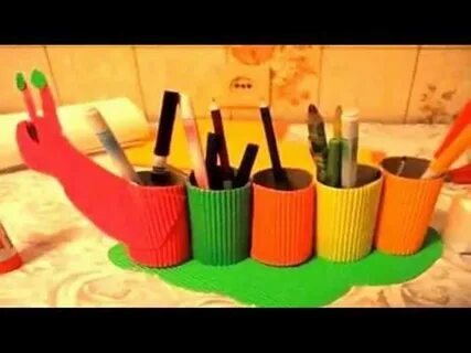 Подставка под карандаши своими руками
