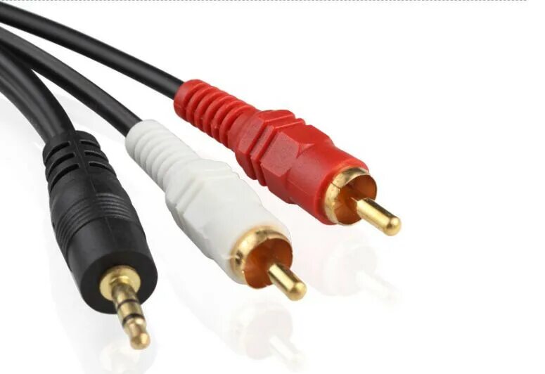 Джек3.5 / 2xrca, 1.5м. Кабель спираль 3.5 mm Jack - RCA х2. Кабель Джек-мини-Джек 3м. Экранизированный 2 RCA Mini Jack.