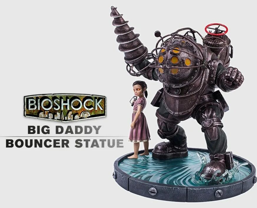 Большой папочка Bioshock фигурка. Bioshock big Daddy Bouncer. Big Daddy Figure. Большой папа игрушка.