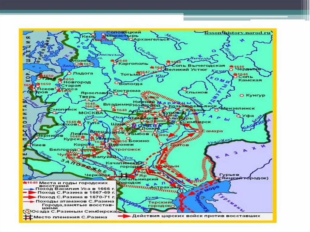 Поход разина карта. Восстание Степана Разина поход Василия Уса. Поход Степана Разина карта. Восстание Степана Разина карта. Поход Василия Уса 1666.