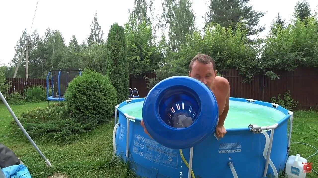 Чистка бассейна своими руками
