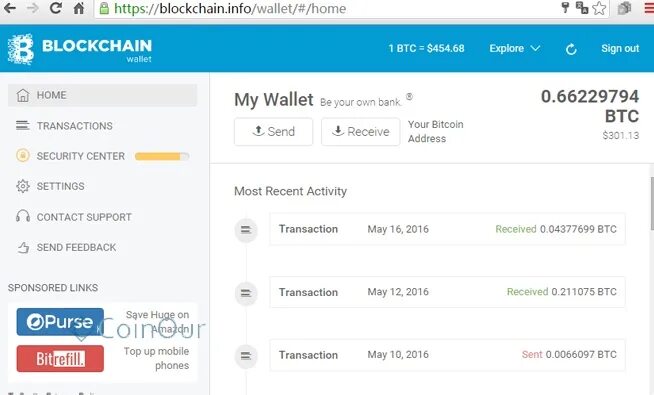 Blockchain info кошелек. BTC инфо. " OKX Wallet screenshot".