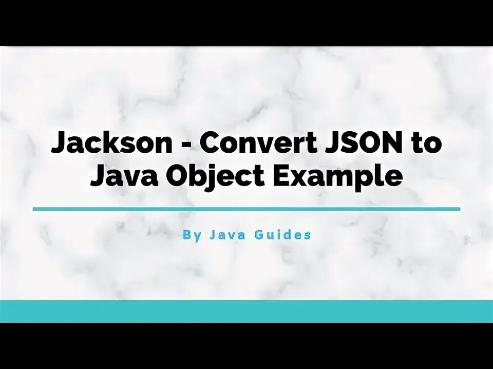 Jackson java. Jackson java