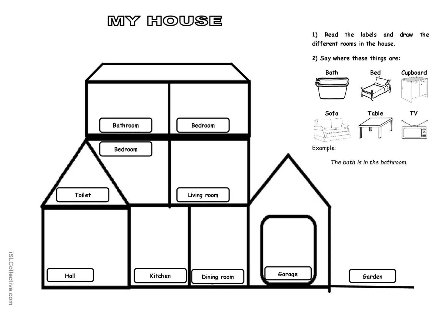 Задания на тему my House. Дом Worksheets. Части дома Worksheet. My House задания по английскому.