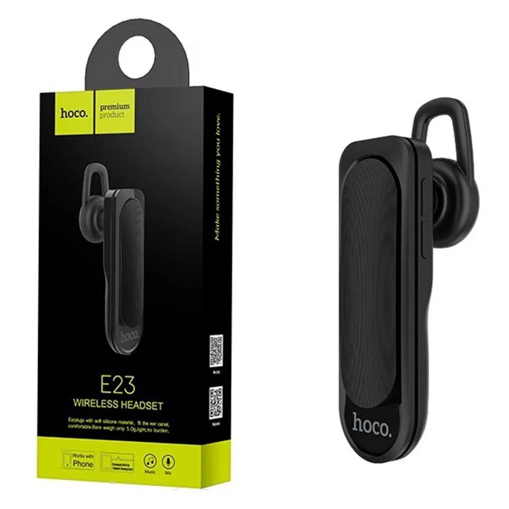 Как выключить hoco. Bluetooth-гарнитура hoco e23. bluetooth наушники hoco. гарнитура bluetooth hoco eq7.