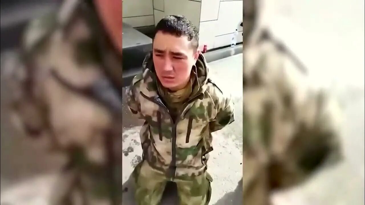 Пленные российские солдаты. Допрос украинских пленных.