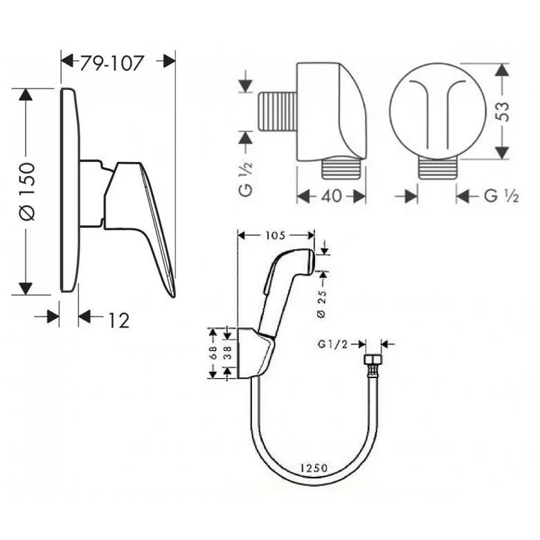 32129000 Hansgrohe. Смеситель для душа Hansgrohe logis 71666000 хром. Hansgrohe logis 71666000 монтаж. Гигиенический набор Hansgrohe logis.