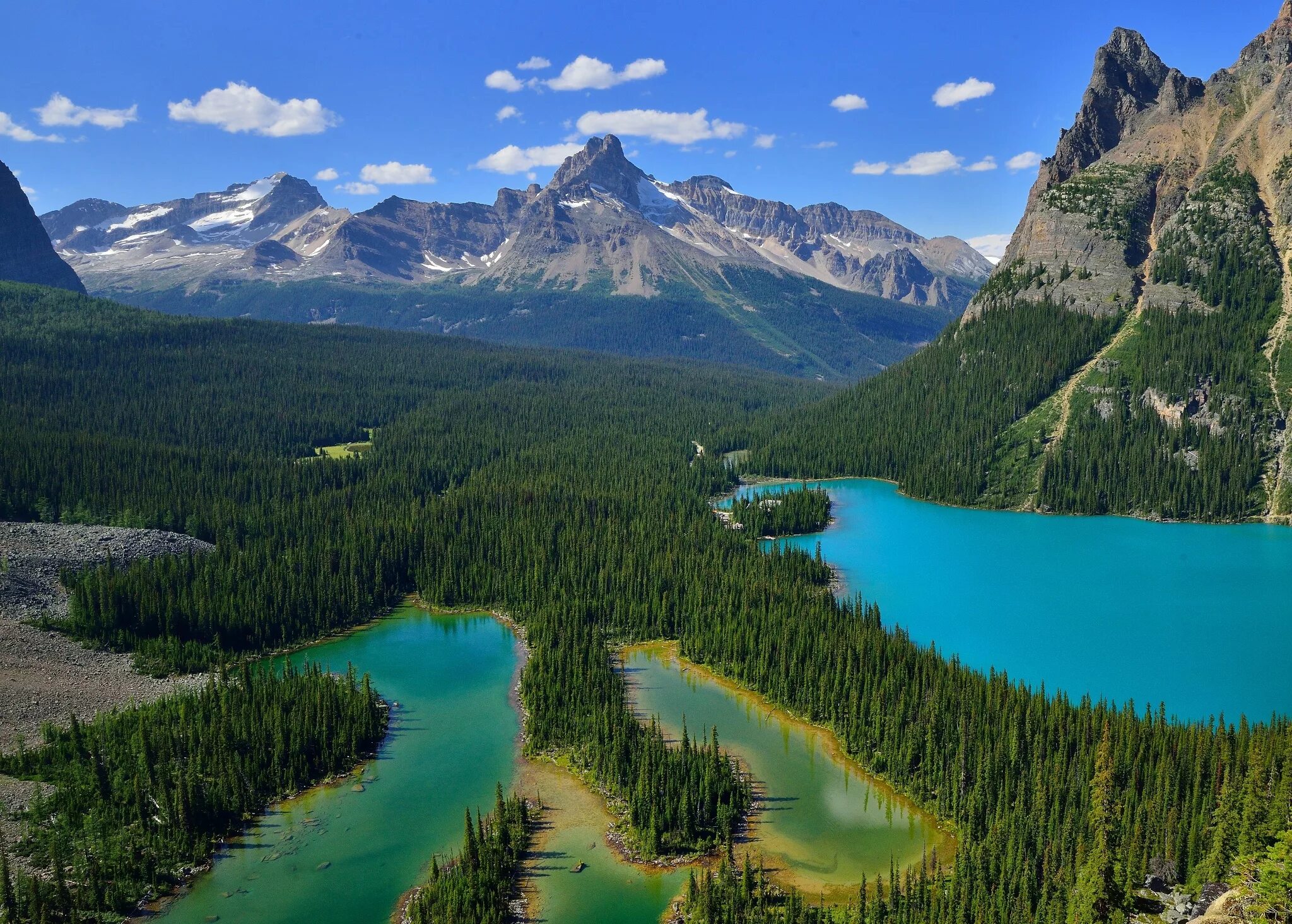 Canada lakes. Национальный парк Йохо Канада. Озеро Йохо Канада. Озеро Охара Канада. Заповедник Банф Канада.