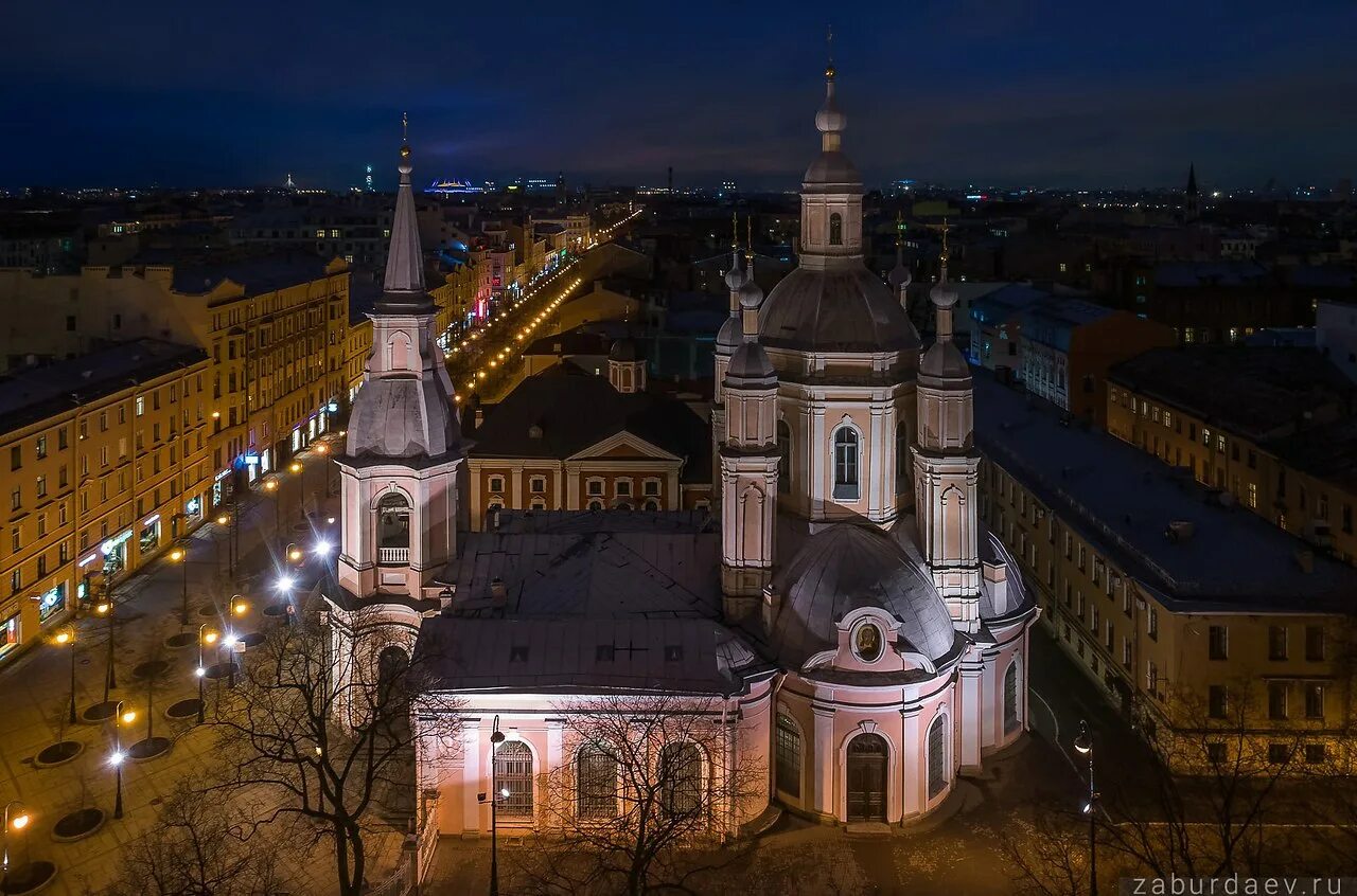 Храм Святого апостола Андрея Первозванного СПБ.