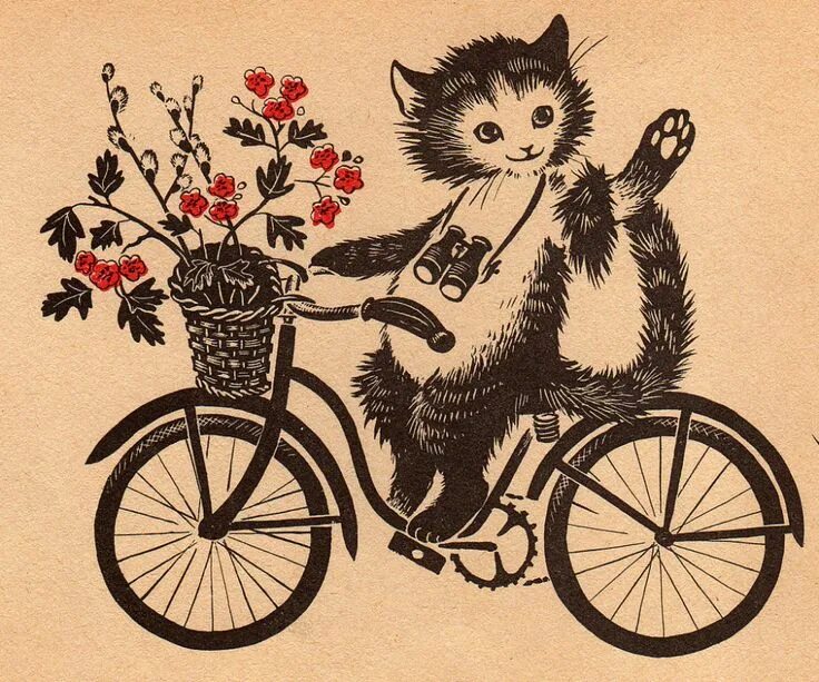 Cat bike. Кот на Велике. Котенок на велосипеде. Кошачий велосипед. Кот на велосипеде иллюстрация.