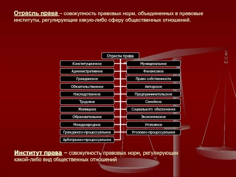 Совокупность норм регулирующих сферу общественных отношений. Право отрасли институты нормы. норма права правовой институт отрасль права. нормы отрасли права. нормы отрасли права виды.