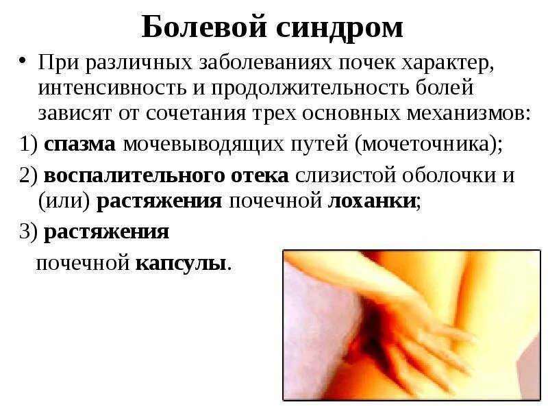 Как узнать что болят почки