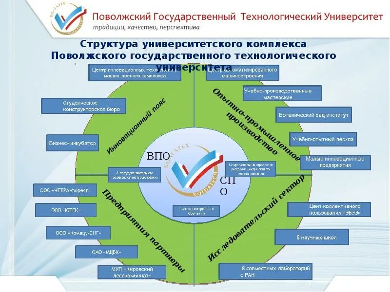 Структура современных университетских программ. Университетская структура. Кадровое обеспечение лесного комплекса. Поволжский государственный Технологический университет. Оценка качества перспектива