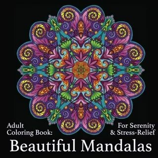 Bead Embroidery Kit on canvas Mandala happiness