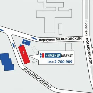 Мельковская екатеринбург на карте