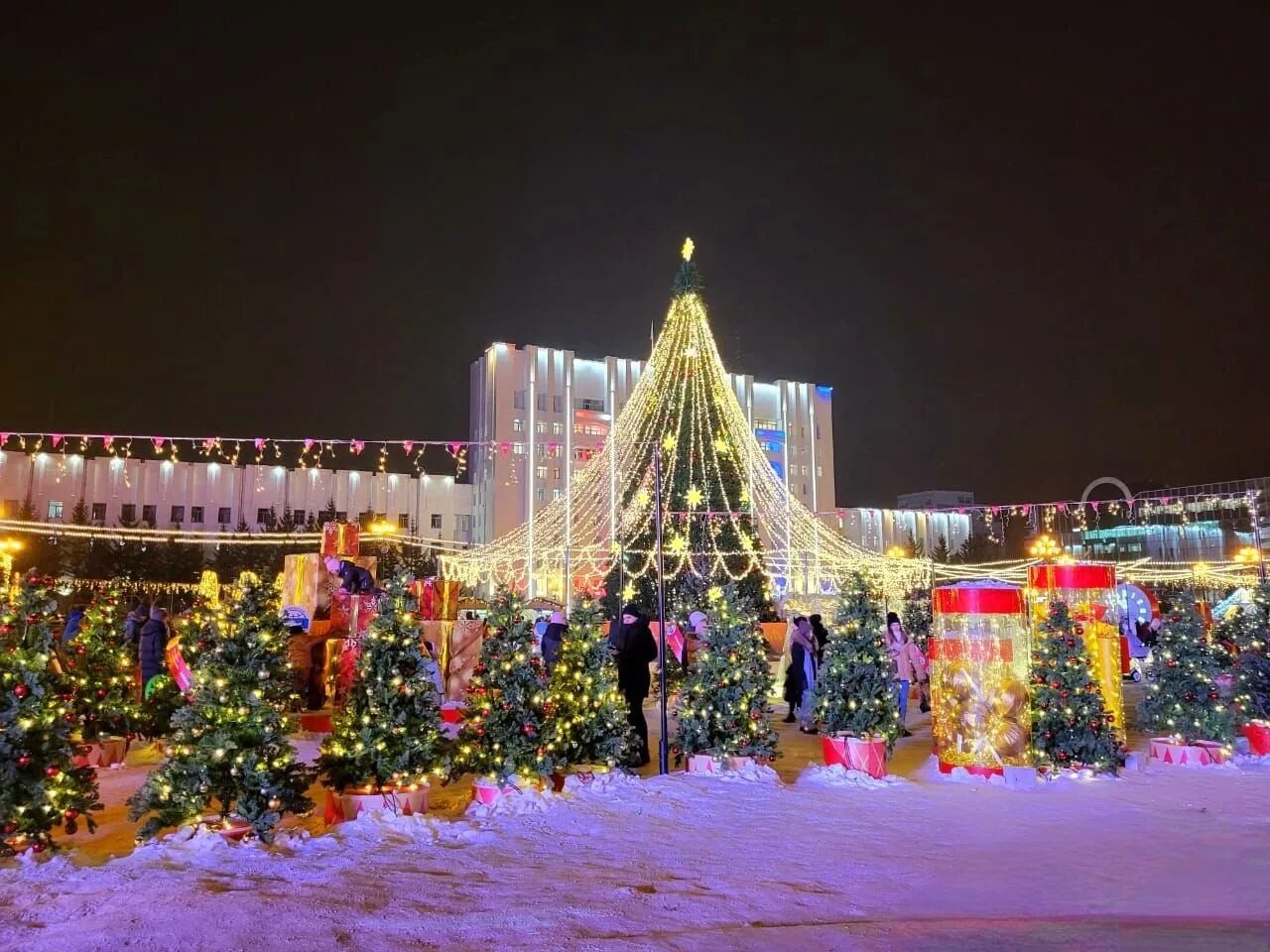 Новый год 2024 хабаровск. Новый год 2024 хабаровск. Комсомольск на амуре новогодняя елка. Парк динамо хабаровск новый год. Парк динамо хабаровск зимой.