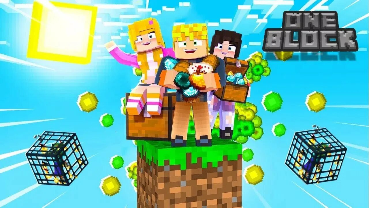 One block mods. One block. one block #2. one block minecraft. один блок превью.