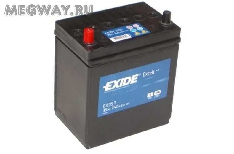 Аккумулятор 50 ампер. Exide 12v 35ah 520a. Аккумулятор 12 v 35 Ah 330 a. Аккумулятор 12v 35ah. Exide eb451 аккумулятор Exide Excell 12v 45ah 330a ETN 1(L+) b1.