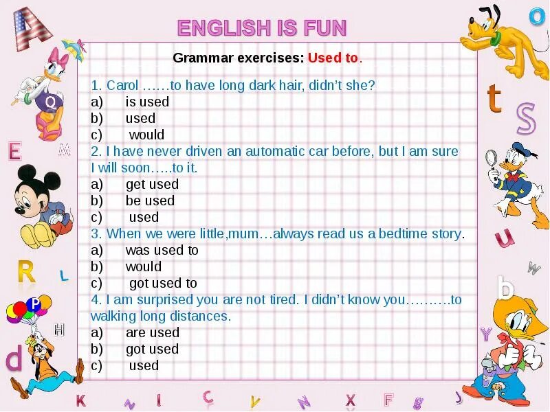 Used to get used to worksheets. Used to упражнения. Задания на used to. Get used to и be used to упражнения. Упражнения на конструкцию used to.