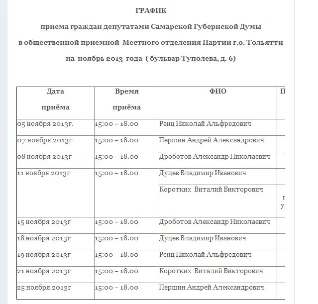 График приема граждан депутатами. График приёма граждан депутатами Думы. Расписание приема населения депутатами поселения. Объявление о графике приема граждан депутатом. Результаты приема граждан