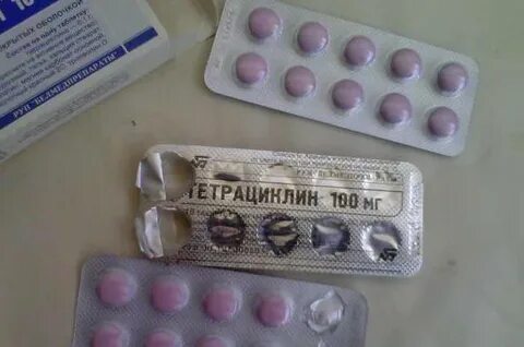 Тетрациклин капсулы