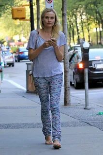 Diane Kruger's Feet, Toes And Soles.