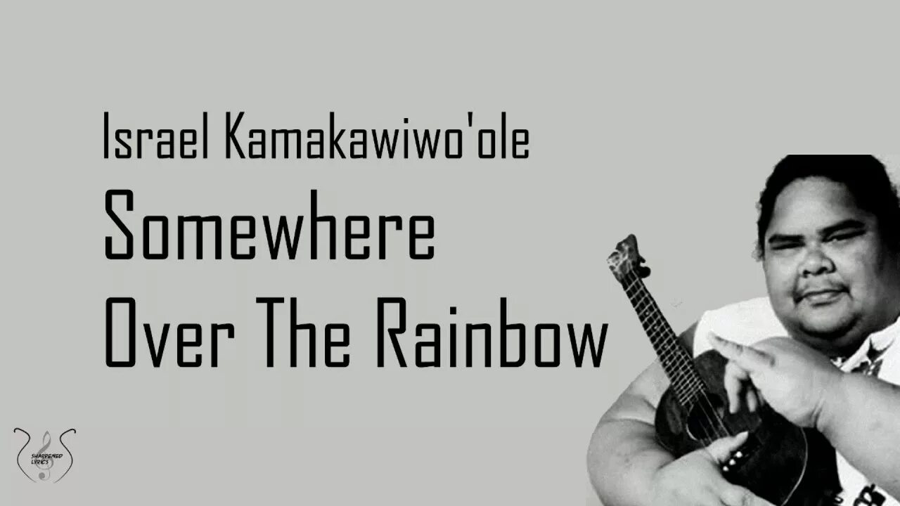 Израэль Камакавивооле. Over the Rainbow Израэль Камакавивооле. Somewhere over the Rainbow певец.