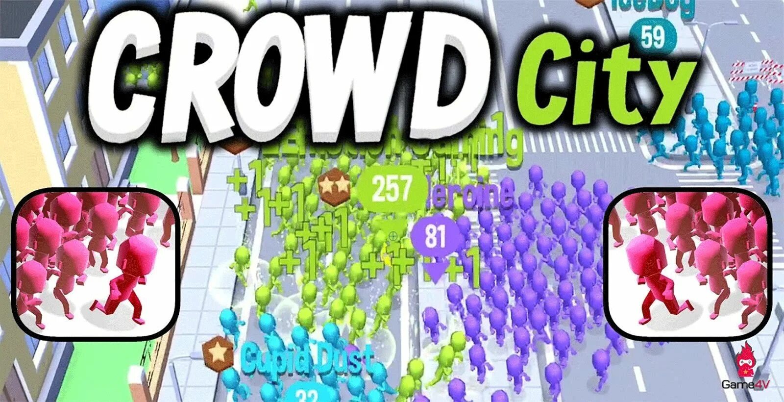 Crowd игра. Crowd City. Игра про толпу людей.