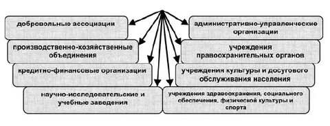 Производственно хозяйственные объединения