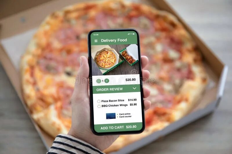 How about order pizza