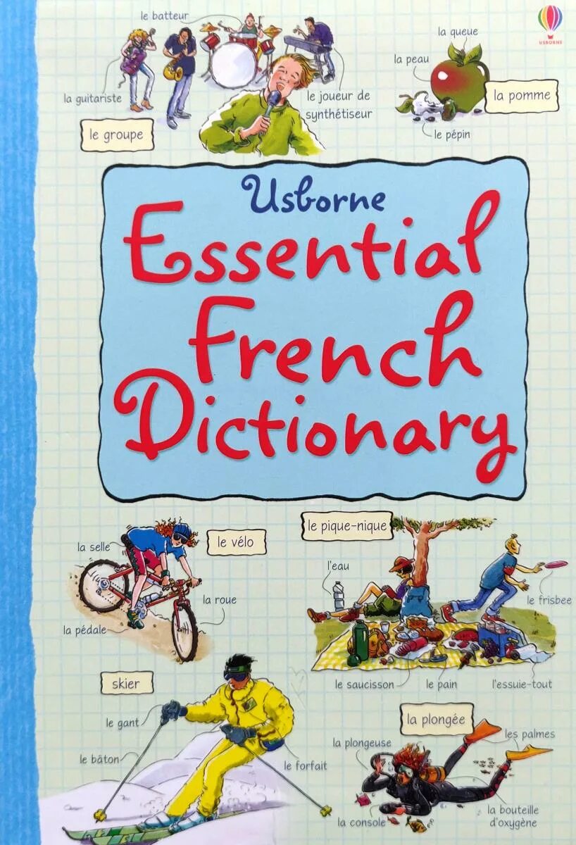 French dictionary. Dictionary French for Kids. French Dictionary. Essential Edition.