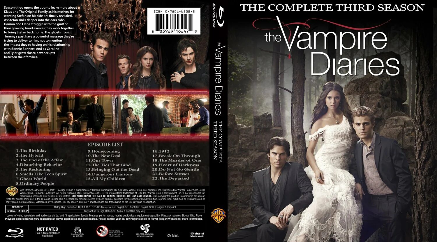 The vampire diaries in english