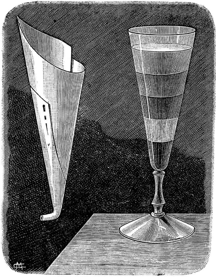 Бокал из бумаги. Геометрические опыты. Геометрические опыты. Геометрические опыты. Эксперименты со светом.