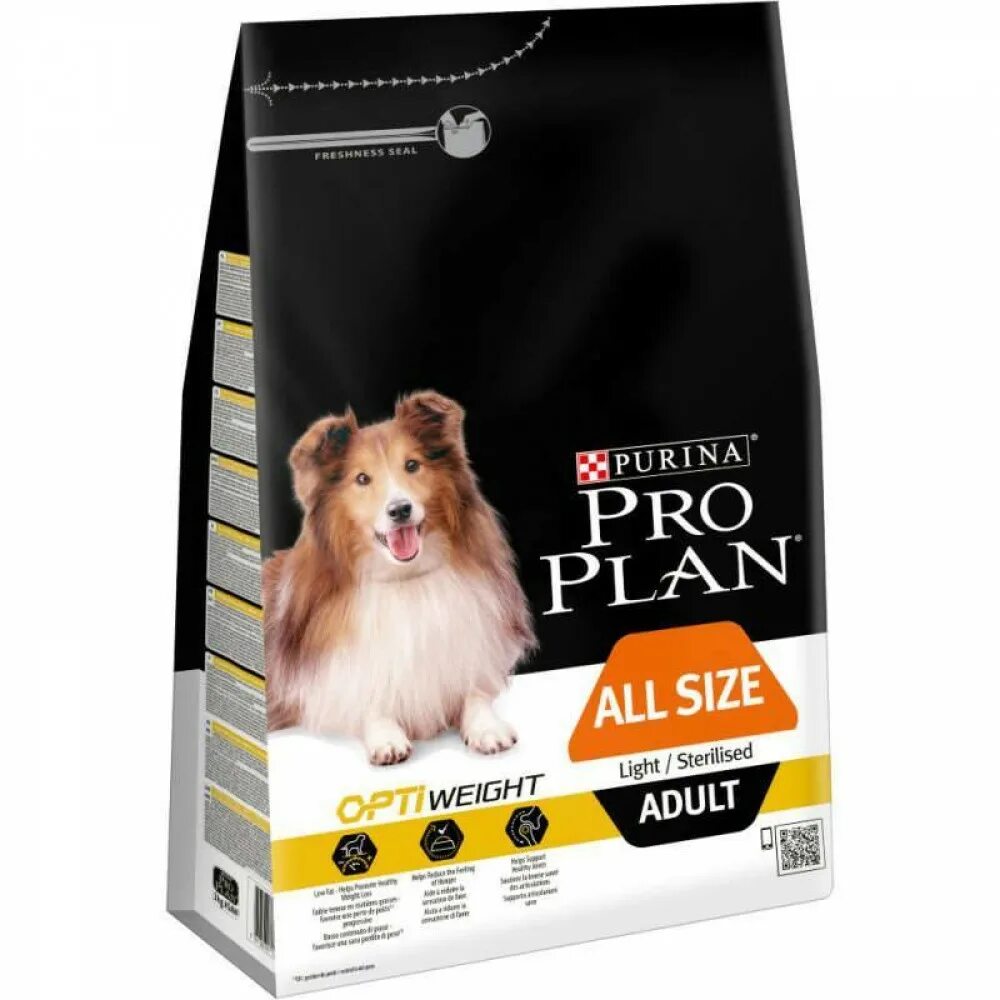 Сухие корма для собак магазин. Pro Plan Light Sterilised OPTIWEIGHT для собака. Purina Pro Plan корм Purina Pro Plan. Pro Plan OPTIWEIGHT для собак. Сухой корм для собак Pro Plan Opti Weight.