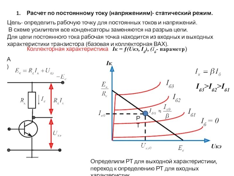 Источники постоянных значений напряжений и токов