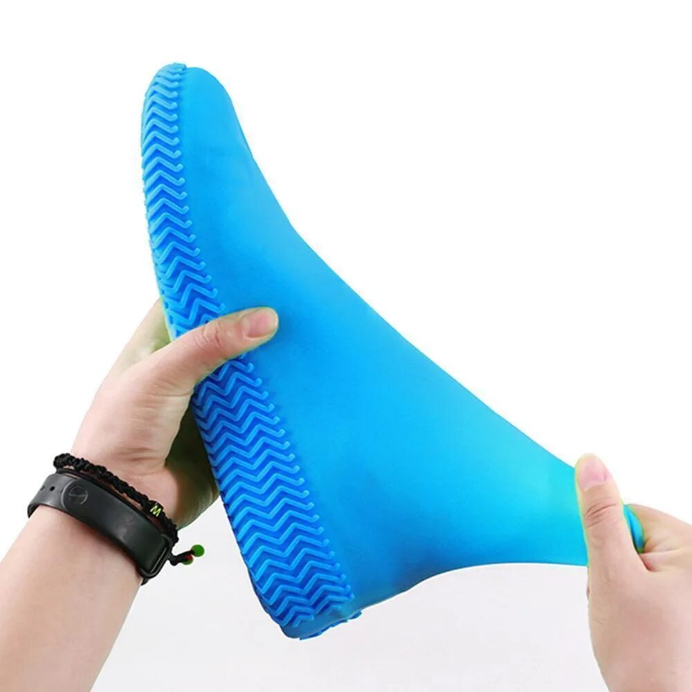 RZ-507 носочки "Waterproof Silicone". Многоразовые бахилы от дождя Waterproof Silicone Shoe Cover. Силиконовые бахилы Waterproof Silicone Shoe Cover. Силиконовые чехлы для обуви. Waterproof Silicone Shoe Cover.