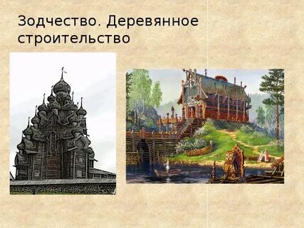 Зодчество и изо презентация