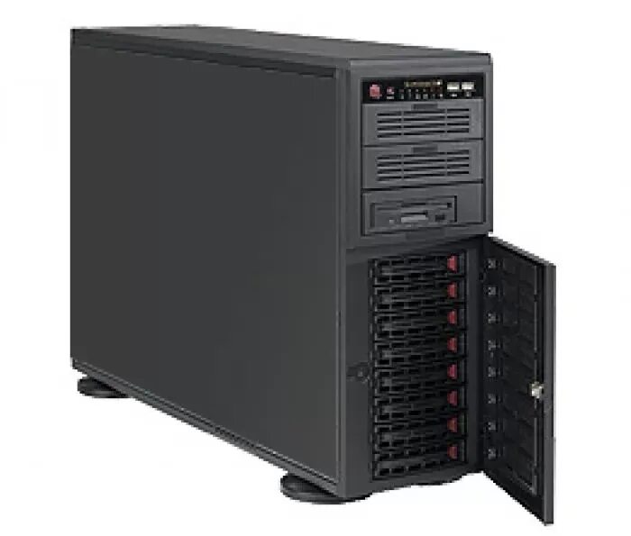 Cse 743tq. Серверный корпус supermicro superchassis 4utower 743tq-865b-sq e-atx, 2x5.25&#039;&#039; переходник sata. cse-743ac-1k26b-sq. сервер stss flagman. 4u серверы tower.
