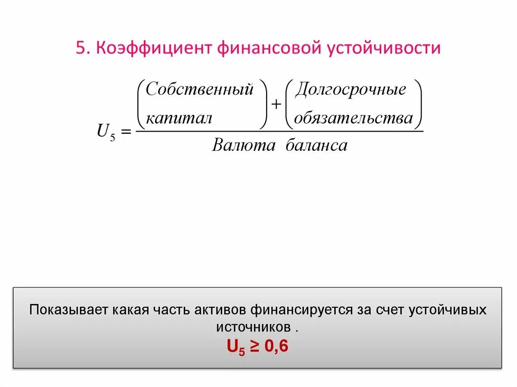 Коэффициент автономии формула по строкам баланса. Показатели фин устойчивости формулы. Коэффициент фин устойчивости формула по балансу. Коэффициент финансовой устойчивости формула. Коэф финансовой устойчивости формула по балансу.