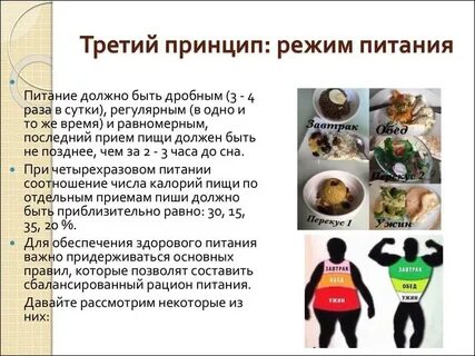 Дробное питание основные принципы и меню
