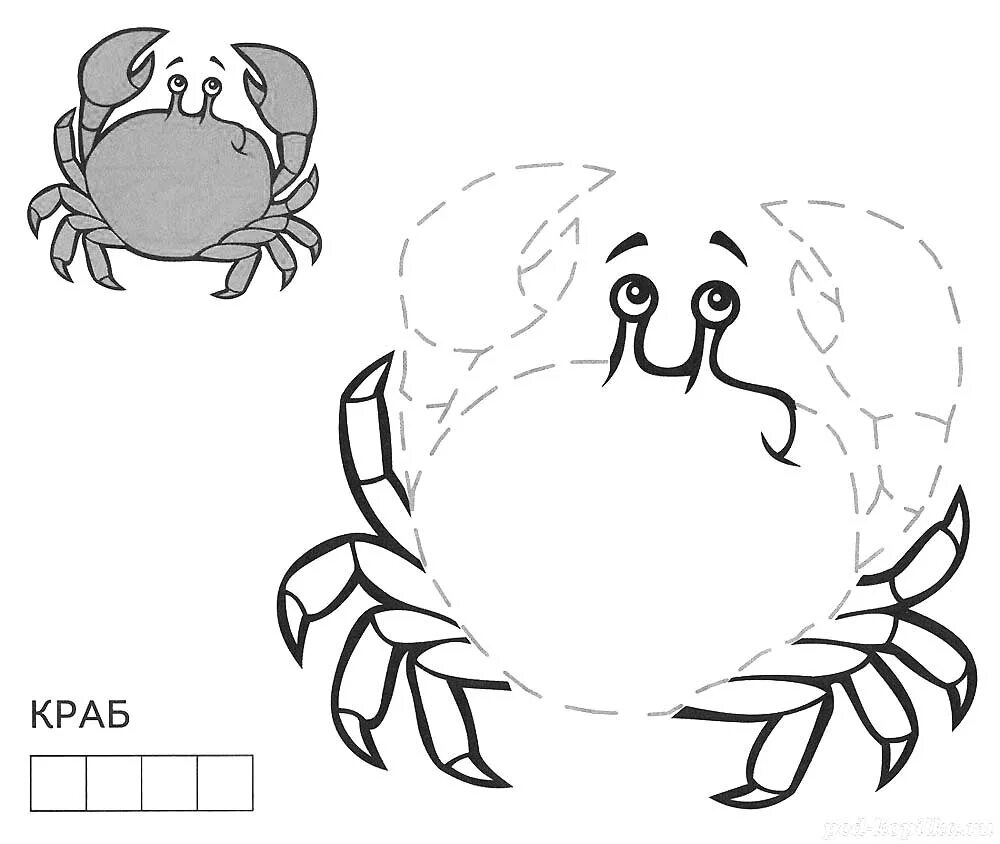 Краб задания для детей. Краб раскраска для детей. Задания для дошкольников краб. Раскраска Крабик. Краб задания