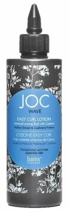 Easy curls. Barex лосьон easy Curl, 200 мл. Joc Wave нейтрализатор easy Curl - экстракт мальвы и протеины кашемира, 500 мл.. Easy Curl Lotion joc Wave. Joc Wave лосьон д/долговременной укладки с цистеином easy Curl.