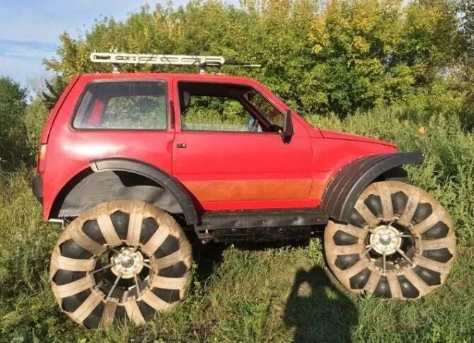 Болотоход? - КАМАЗ 11113 Ока, 0,7 л, 1994 года шины DRIVE2