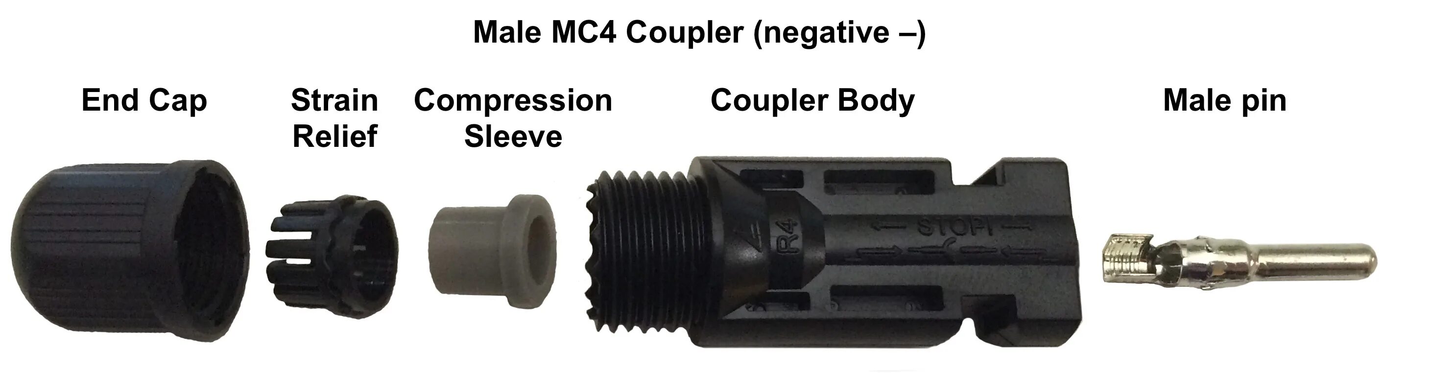 Negative end. Разъем мс4-коннектор-1шт;. Мс4 коннектор male female. Mc4 коттектор для панелей. Коннектор mc4 с гайкой ip68.